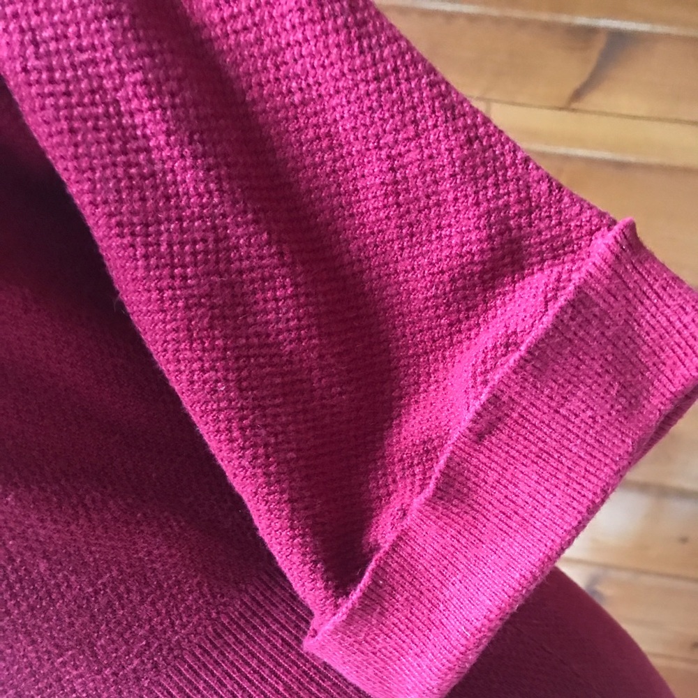 Express Red Spring Sweater Dress - Picture 2 of 6